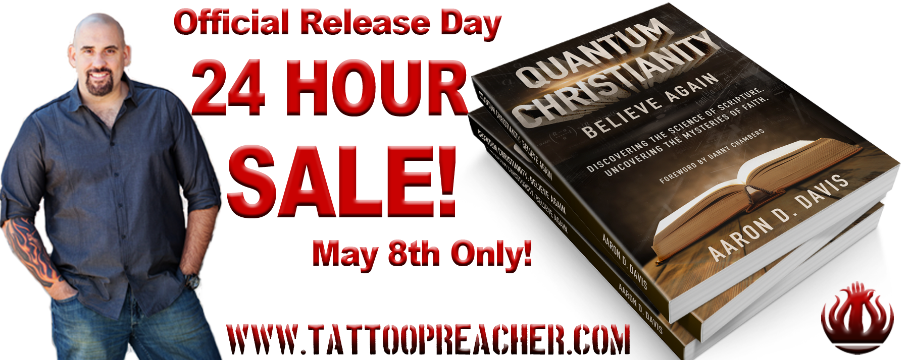 Official Book Release – ONE DAY ONLY SALE!