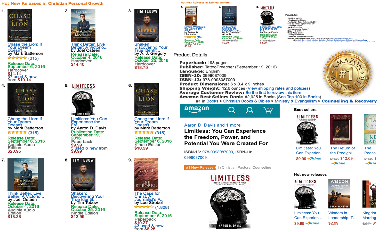 Limitless #1 Best Seller #1 Hot New Release!